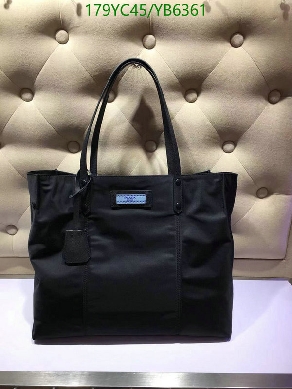 Prada Bag-(Mirror)-Handbag- Code: YB6361 $: 179USD