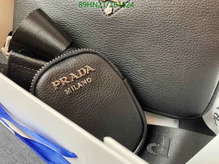 Prada Bag-(4A)-Diagonal- Code: ZB1624 $: 89USD