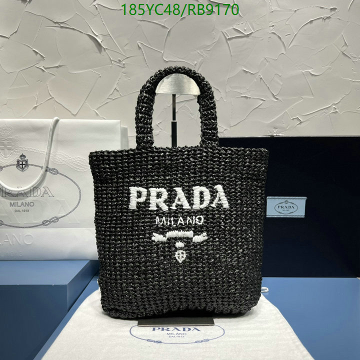 Prada Bag-(Mirror)-Handbag- Code: RB9170 $: 185USD