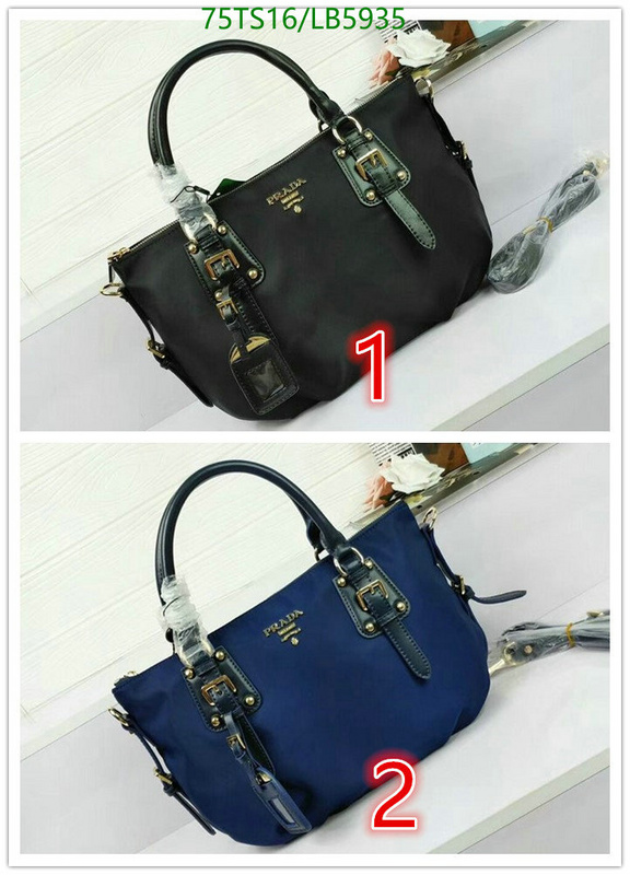 Prada Bag-(4A)-Handbag- Code: LB5935 $: 75USD