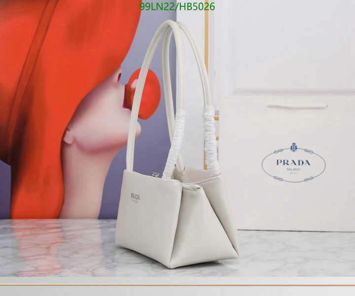 Prada Bag-(4A)-Handbag- Code: HB5026 $: 99USD