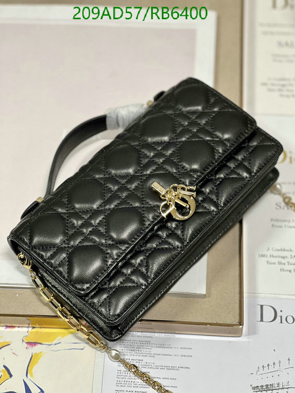 Dior Bag-(Mirror)-Lady- Code: RB6400 $: 209USD