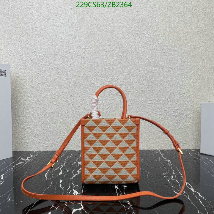 Prada Bag-(Mirror)-Diagonal- Code: ZB2364 $: 229USD