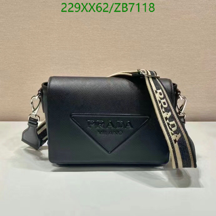 Prada Bag-(Mirror)-Diagonal- Code: ZB7118 $: 229USD