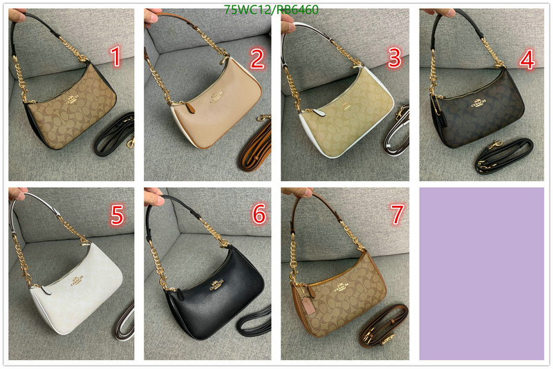 Coach Bag-(4A)-Diagonal- Code: RB6460 $: 75USD