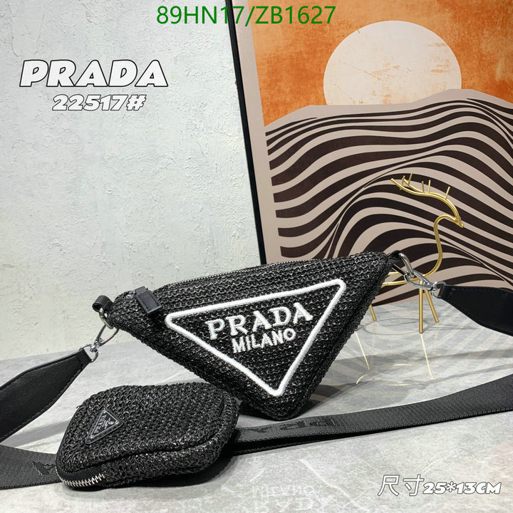 Prada Bag-(4A)-Triangle- Code: ZB1627 $: 89USD