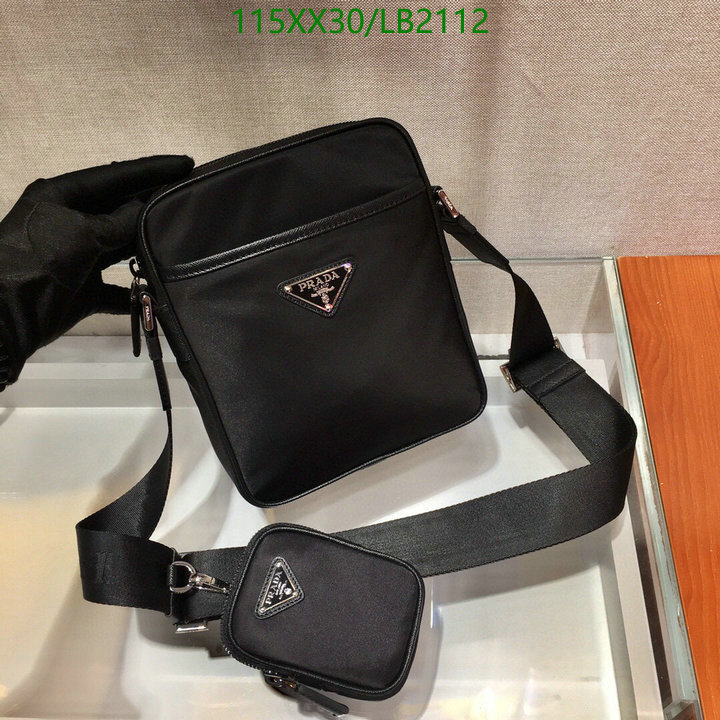 Prada Bag-(Mirror)-Diagonal- Code: LB2112 $: 115USD