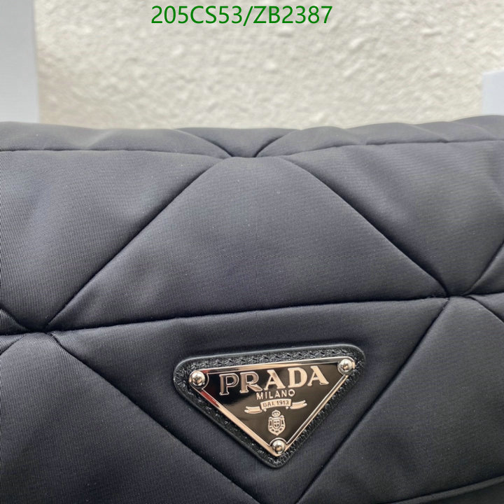 Prada Bag-(Mirror)-Diagonal- Code: ZB2387 $: 205USD