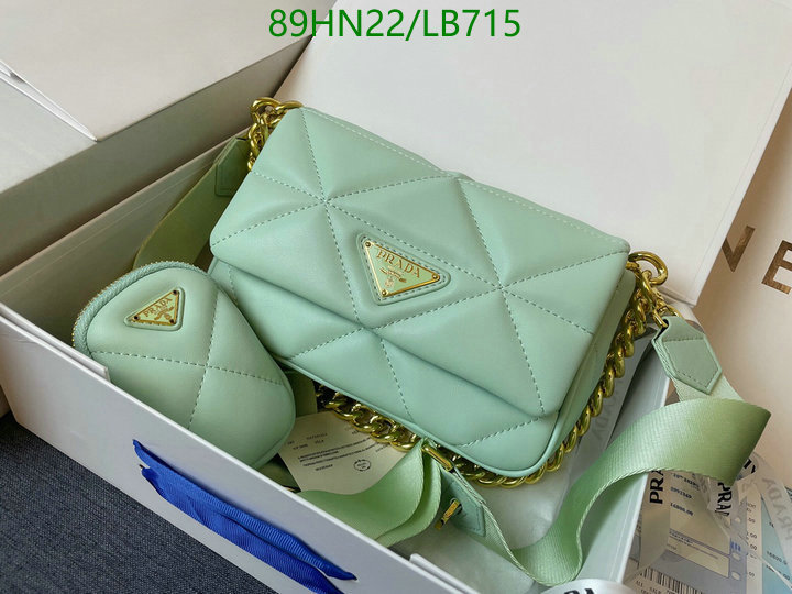 Prada Bag-(4A)-Diagonal- Code: LB715 $: 89USD