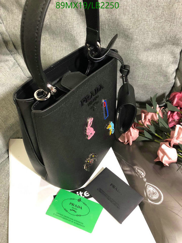 Prada Bag-(4A)-Bucket Bag- Code: LB2250 $: 89USD