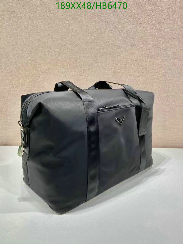 Prada Bag-(Mirror)-Handbag- Code: HB6470 $: 189USD