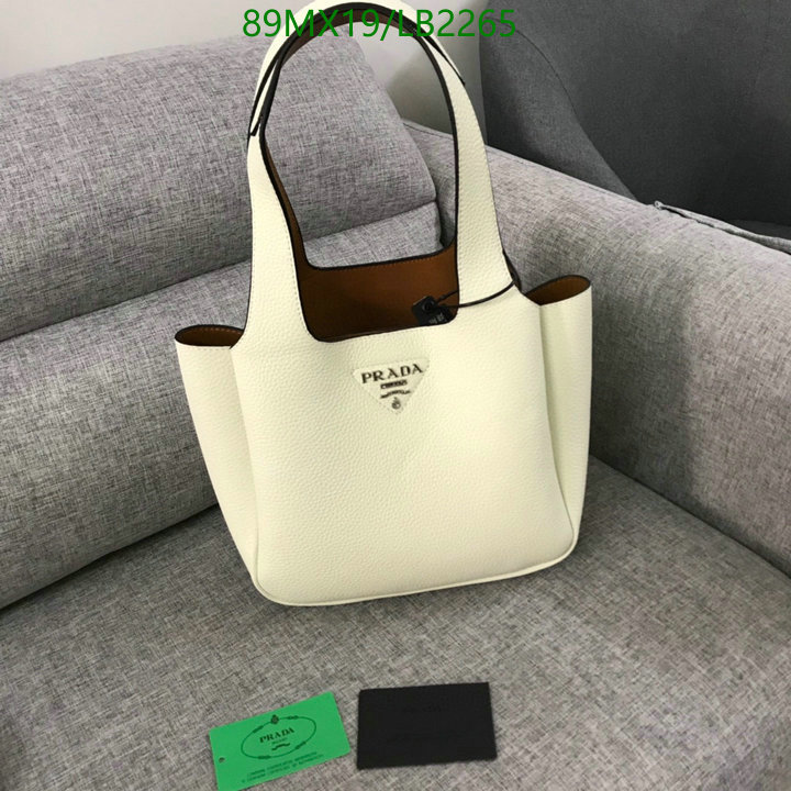 Prada Bag-(4A)-Handbag- Code: LB2265 $: 89USD