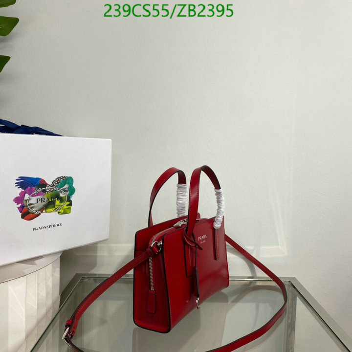 Prada Bag-(Mirror)-Diagonal- Code: ZB2395 $: 239USD