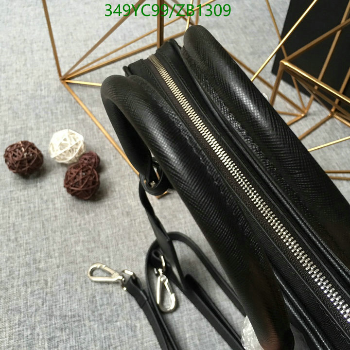 Prada Bag-(Mirror)-Handbag- Code: ZB1309 $: 349USD