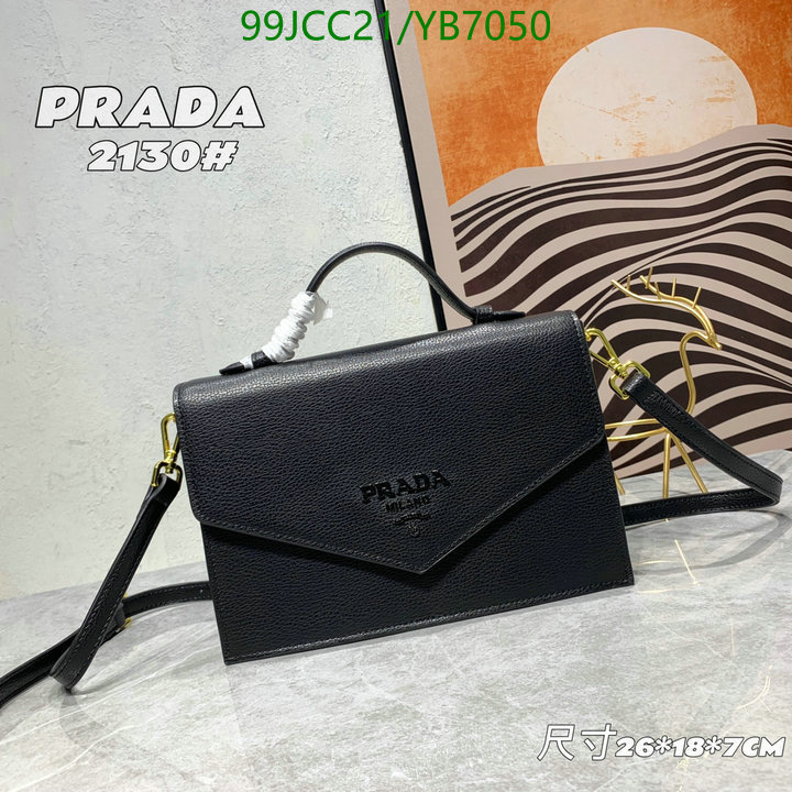 Prada Bag-(4A)-Diagonal- Code: YB7050 $: 99USD