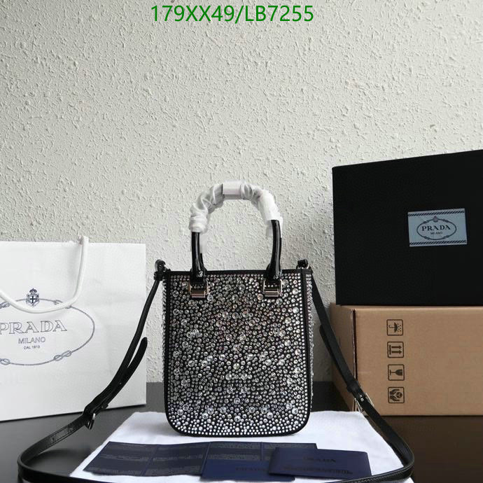 Prada Bag-(Mirror)-Diagonal- Code: LB7255 $: 179USD