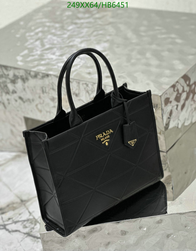 Prada Bag-(Mirror)-Handbag- Code: HB6451 $: 249USD