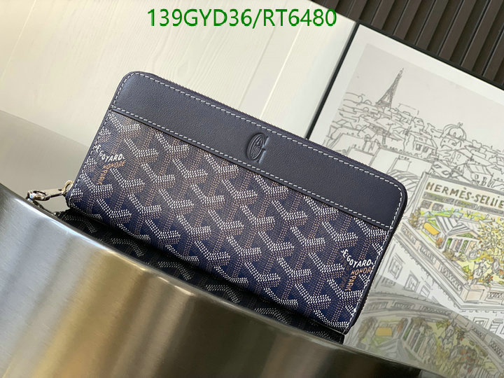 Goyard Bag-(Mirror)-Wallet- Code: RT6480 $: 139USD