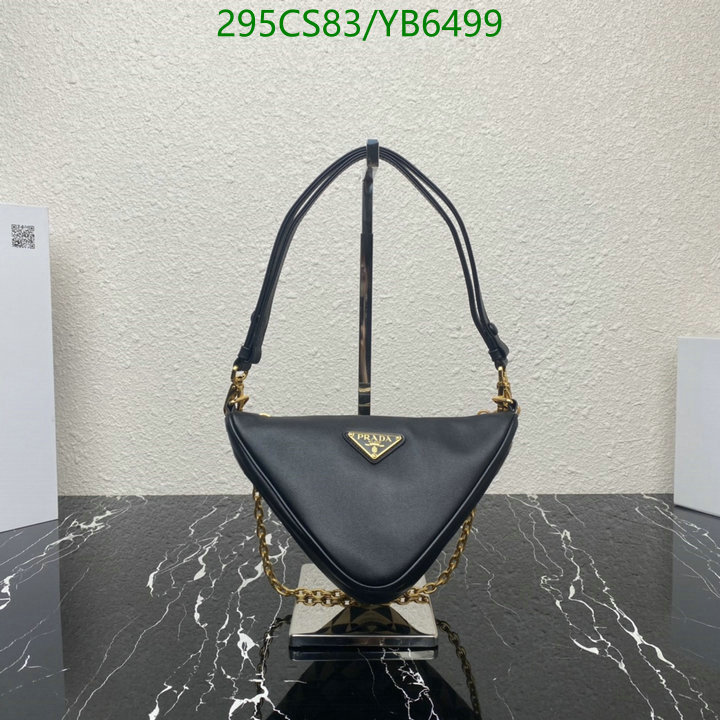 Prada Bag-(Mirror)-Triangle- Code: YB6499 $: 295USD