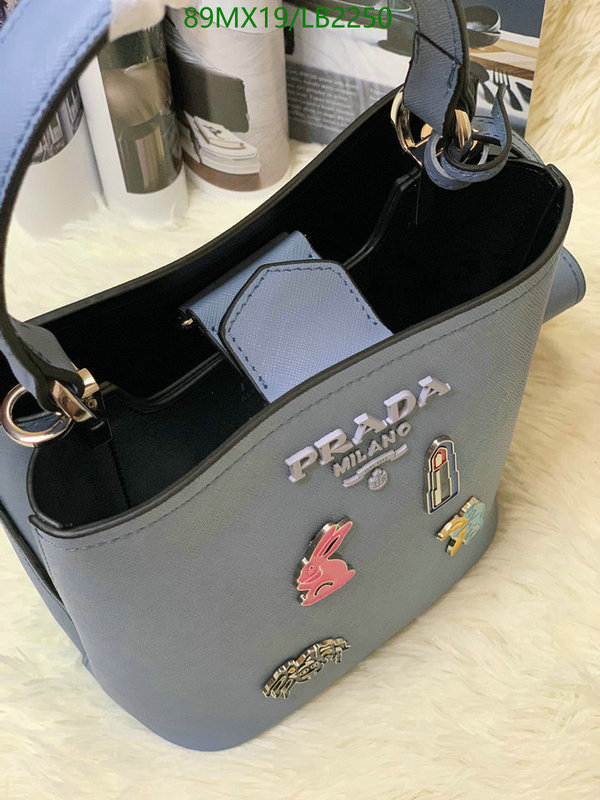 Prada Bag-(4A)-Bucket Bag- Code: LB2250 $: 89USD