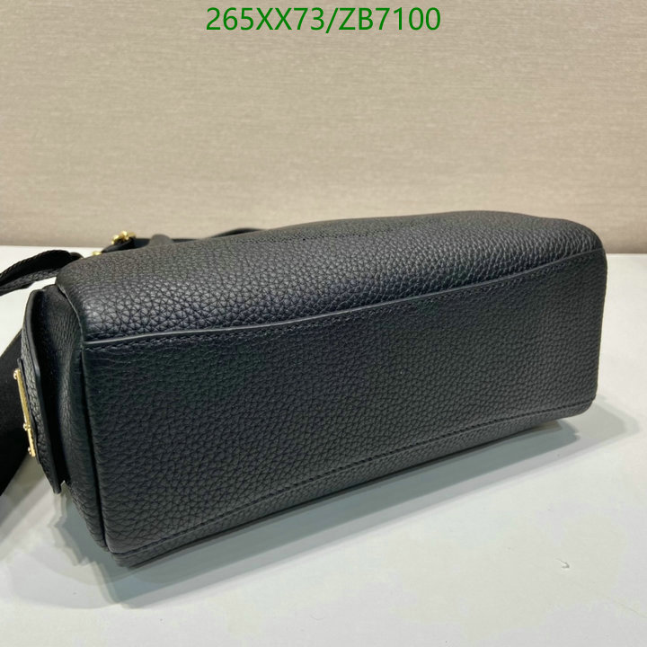 Prada Bag-(Mirror)-Handbag- Code: ZB7100 $: 265USD