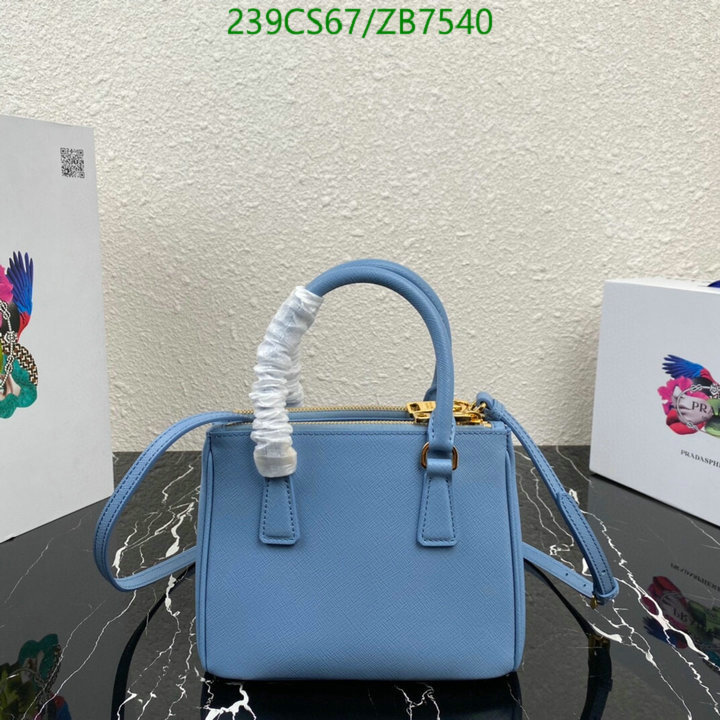 Prada Bag-(Mirror)-Diagonal- Code: ZB7540 $: 239USD