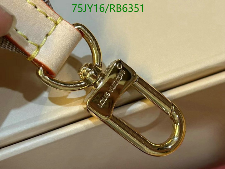 LV Bag-(Mirror)-Shoulder Strap- Code: RB6351 $: 75USD