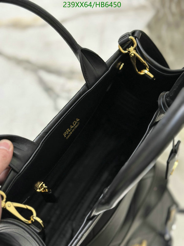 Prada Bag-(Mirror)-Handbag- Code: HB6450 $: 239USD