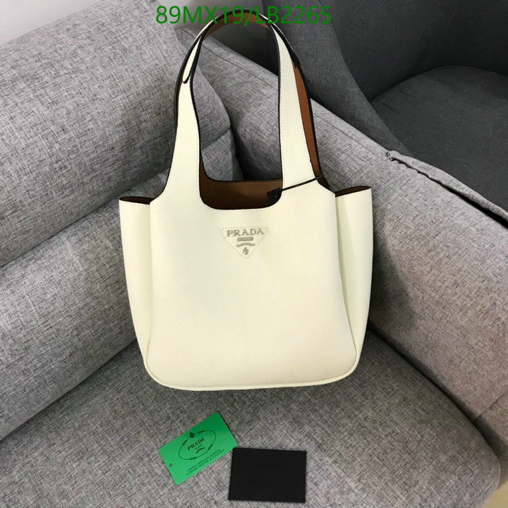 Prada Bag-(4A)-Handbag- Code: LB2265 $: 89USD