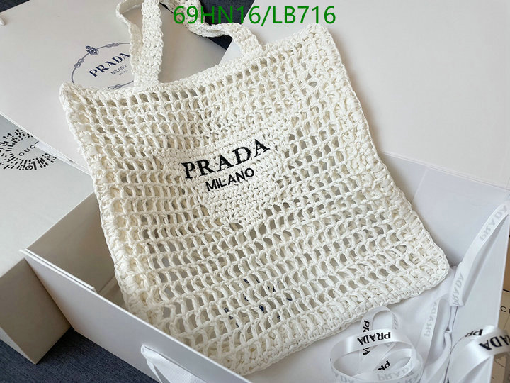 Prada Bag-(4A)-Handbag- Code: LB716 $: 69USD