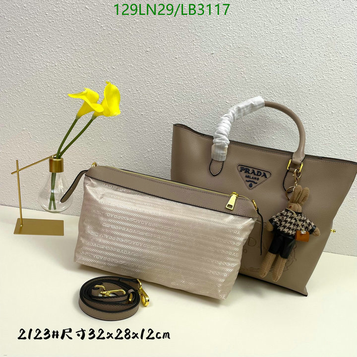 Prada Bag-(4A)-Handbag- Code: LB3117 $: 129USD