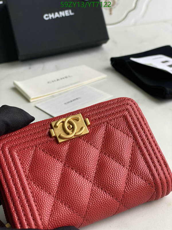 Chanel Bag-(Mirror)-Wallet- Code: YT7122 $: 59USD