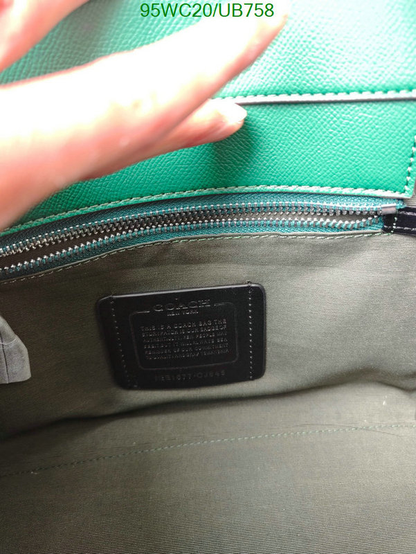 Coach Bag-(4A)-Handbag- Code: UB758 $: 95USD