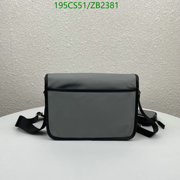 Prada Bag-(Mirror)-Diagonal- Code: ZB2381 $: 195USD