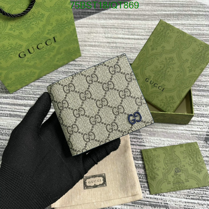 Gucci Bag-(Mirror)-Wallet- Code: QT869 $: 75USD