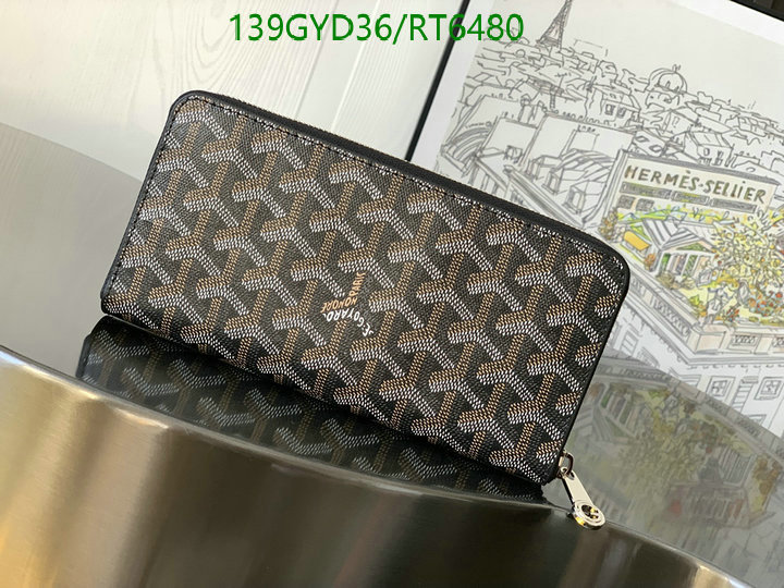 Goyard Bag-(Mirror)-Wallet- Code: RT6480 $: 139USD