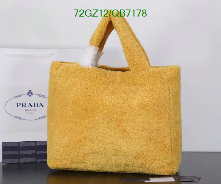 Prada Bag-(4A)-Handbag- Code: QB7178 $: 72USD