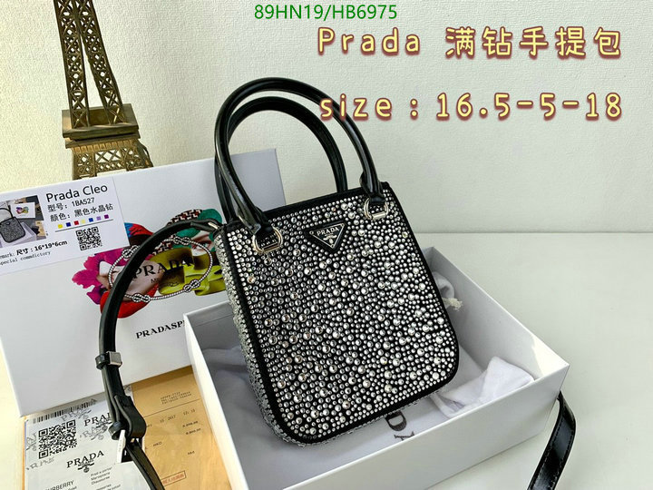 Prada Bag-(4A)-Diagonal- Code: HB6975 $: 89USD