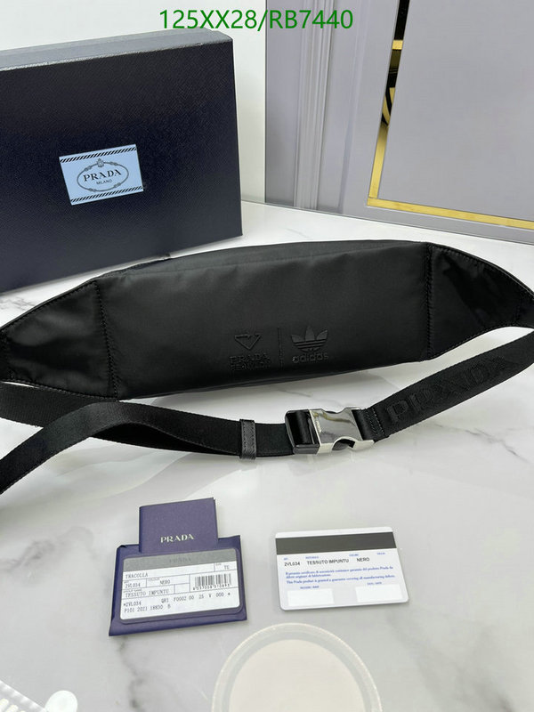 Prada Bag-(Mirror)-Belt Bag-Chest Bag-- Code: RB7440 $: 125USD