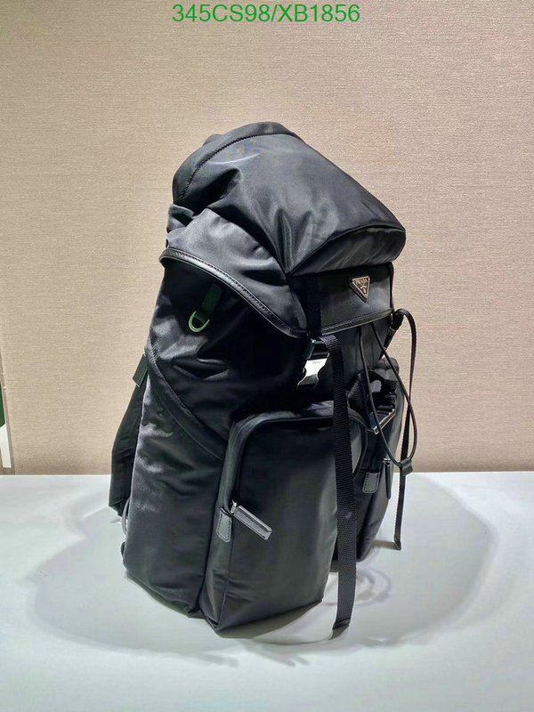 Prada Bag-(Mirror)-Backpack- Code: XB1856 $: 345USD