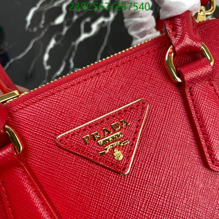 Prada Bag-(Mirror)-Diagonal- Code: ZB7540 $: 239USD