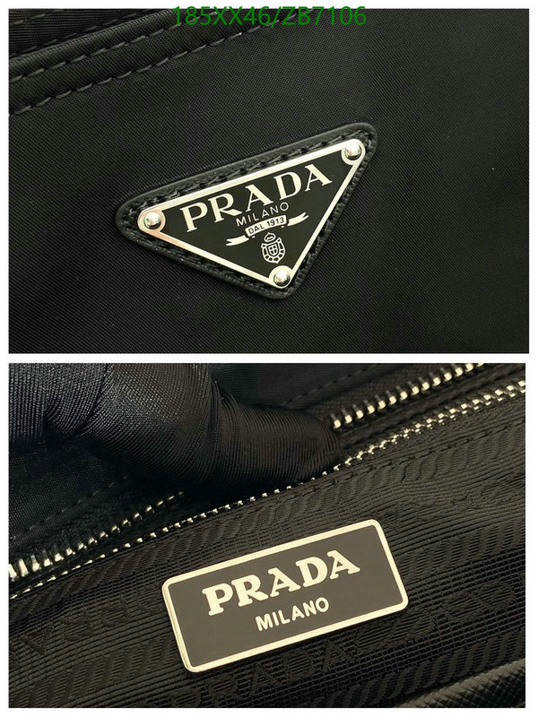 Prada Bag-(Mirror)-Handbag- Code: ZB7106 $: 185USD