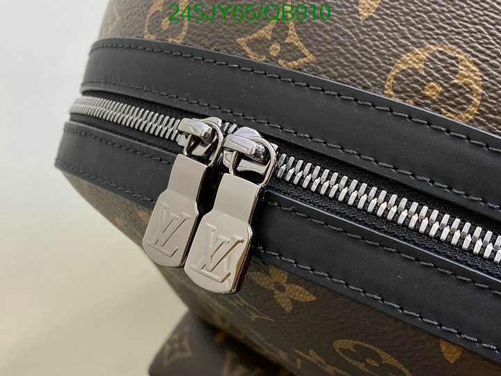 LV Bag-(Mirror)-Backpack- Code: QB910 $: 245USD