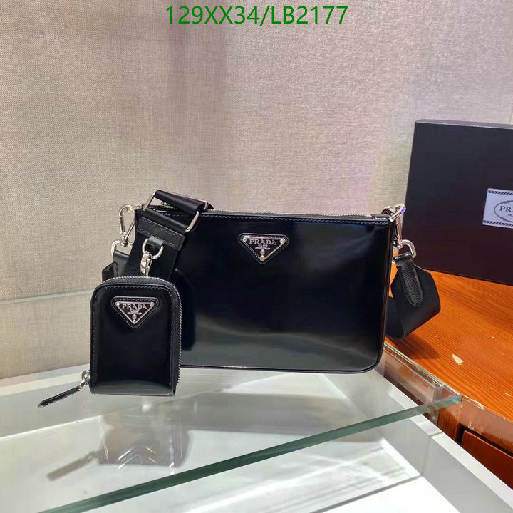 Prada Bag-(Mirror)-Diagonal- Code: LB2177 $: 129USD