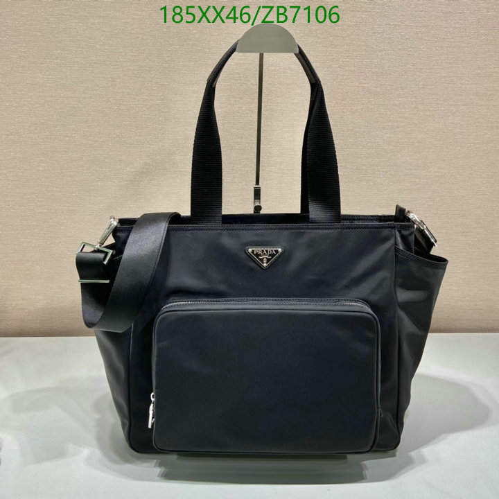 Prada Bag-(Mirror)-Handbag- Code: ZB7106 $: 185USD