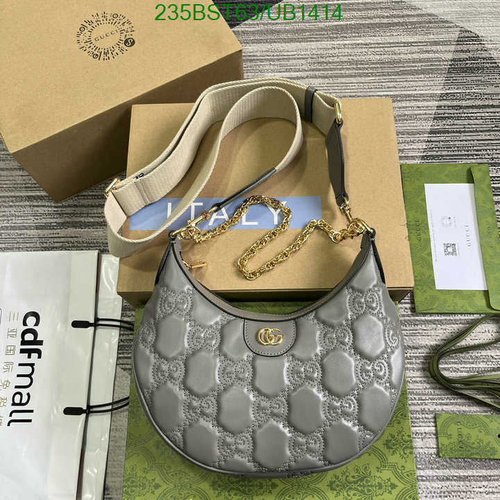 Gucci Bag-(Mirror)-Diagonal- Code: UB1414