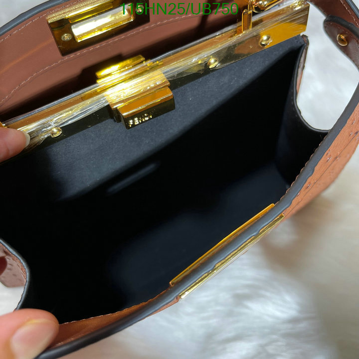 Fendi Bag-(4A)-Peekaboo Code: UB750 $: 115USD