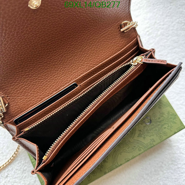 Gucci Bag-(4A)-Diagonal- Code: QB277 $: 69USD