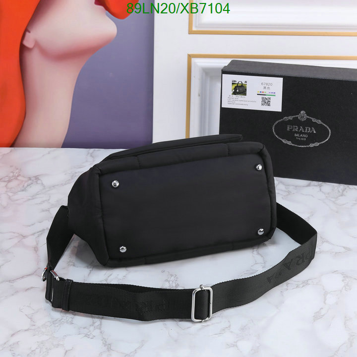 Prada Bag-(4A)-Handbag- Code: XB7104 $: 89USD