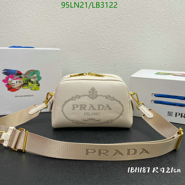 Prada Bag-(4A)-Diagonal- Code: LB3122 $: 95USD